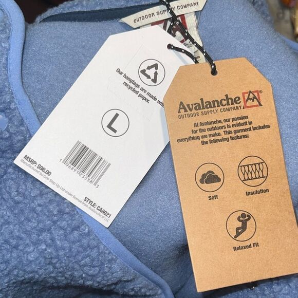 Avalanche Women’s Fleece Size Large - Picture 2 of 7